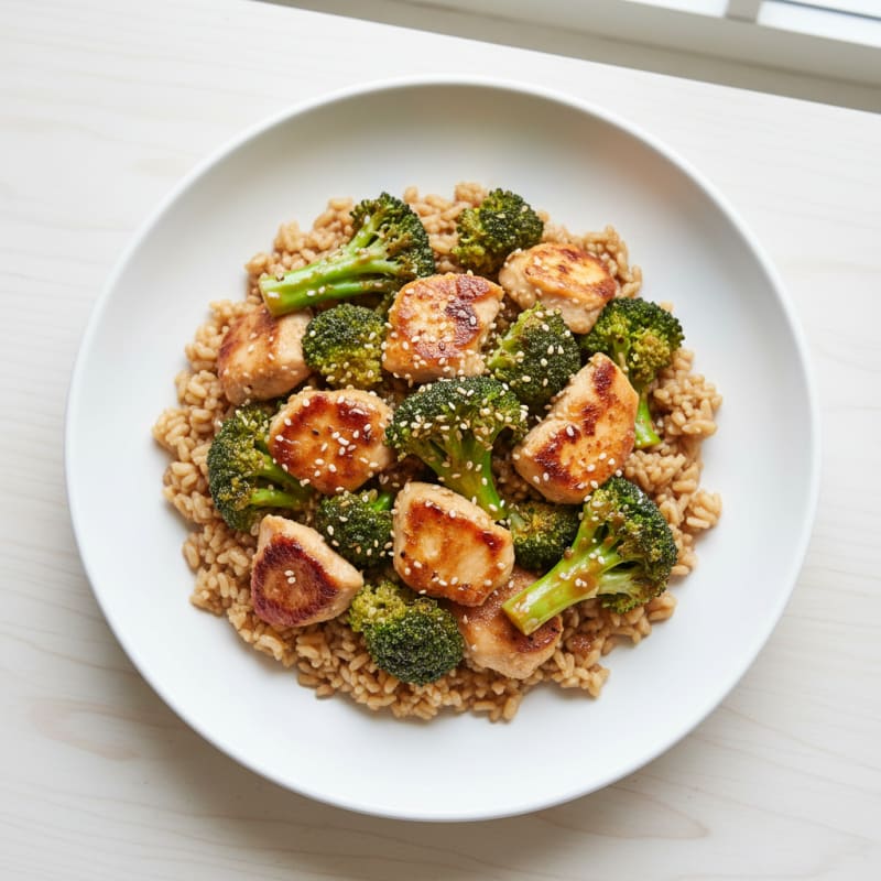 Teriyaki Chicken and Broccoli Stir-Fry