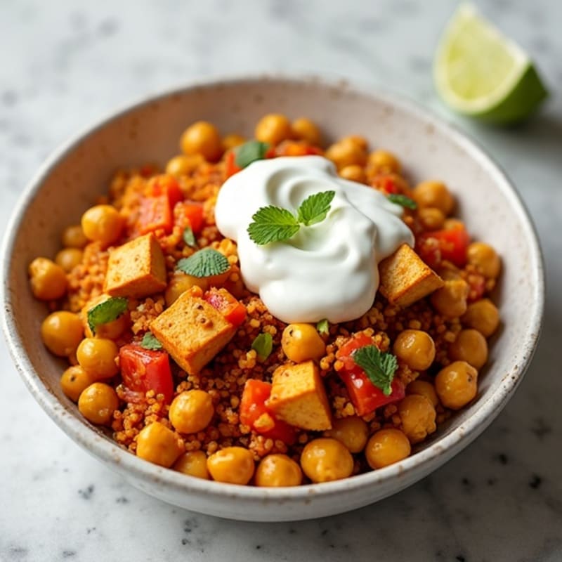 Hearty Spiced Chickpea Masala