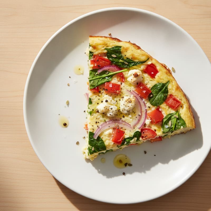 Baked Egg White and Vegetable Frittata