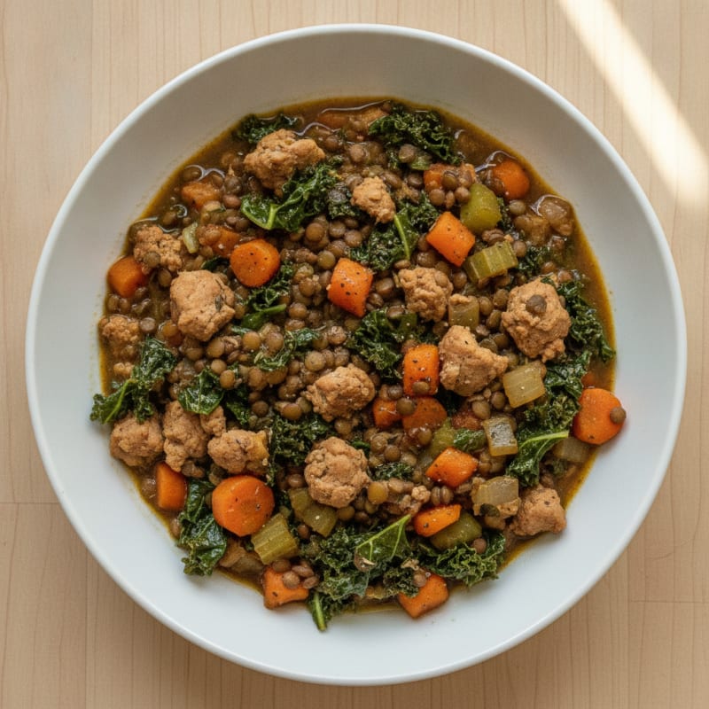 Hearty Lentil and Vegetable Stew