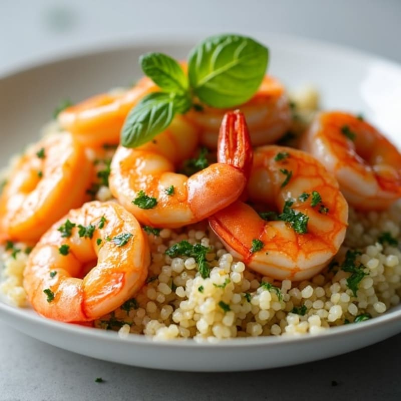 Pan-Seared Lemon Garlic Shrimp with Fresh Herbs