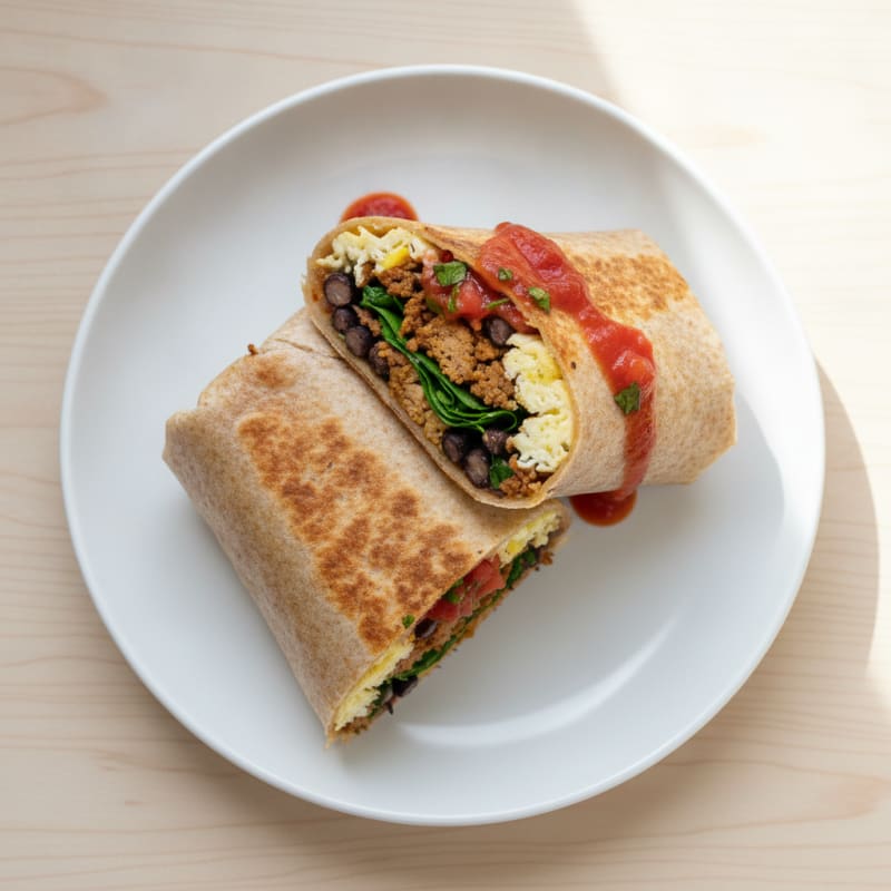 Ultimate Loaded Breakfast Burrito