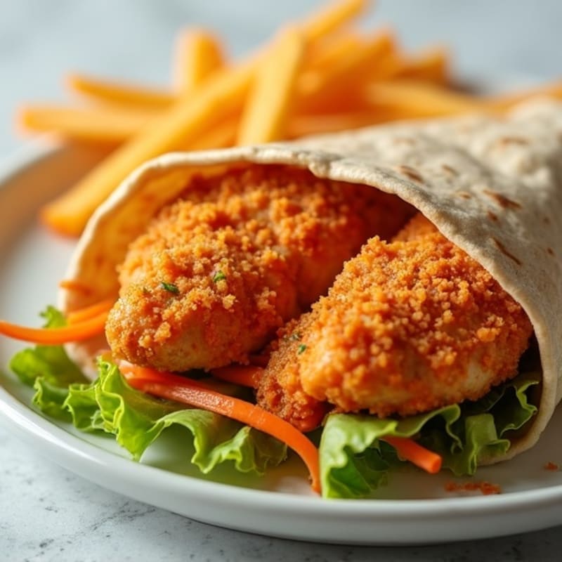 Crispy Buffalo Chicken Wrap