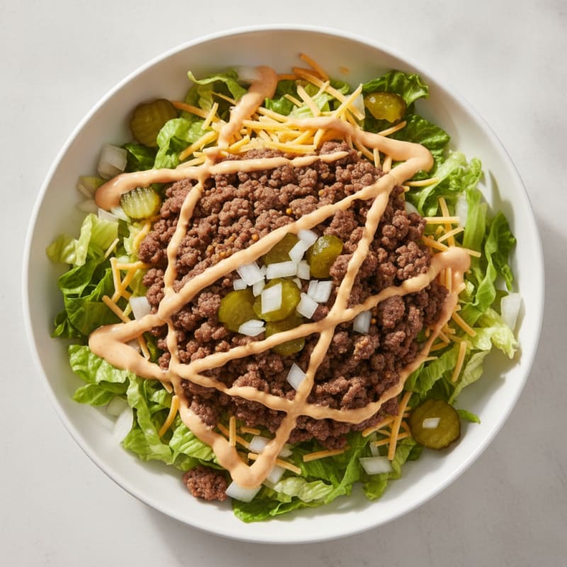 Big Mac Protein Bowl