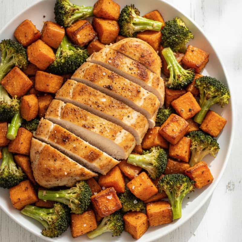 Sheet Pan Chicken and Roasted Vegetables