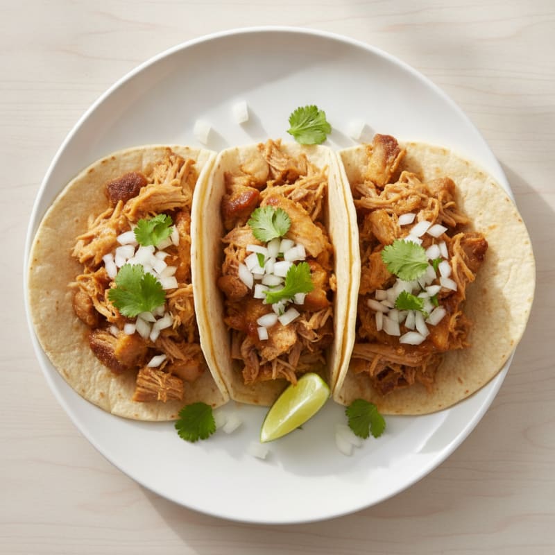 Slow-Cooked Pork Carnitas Tacos