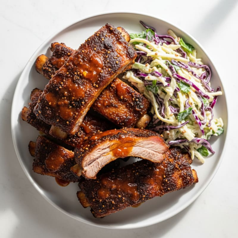 Slow-Cooked BBQ Pork Ribs