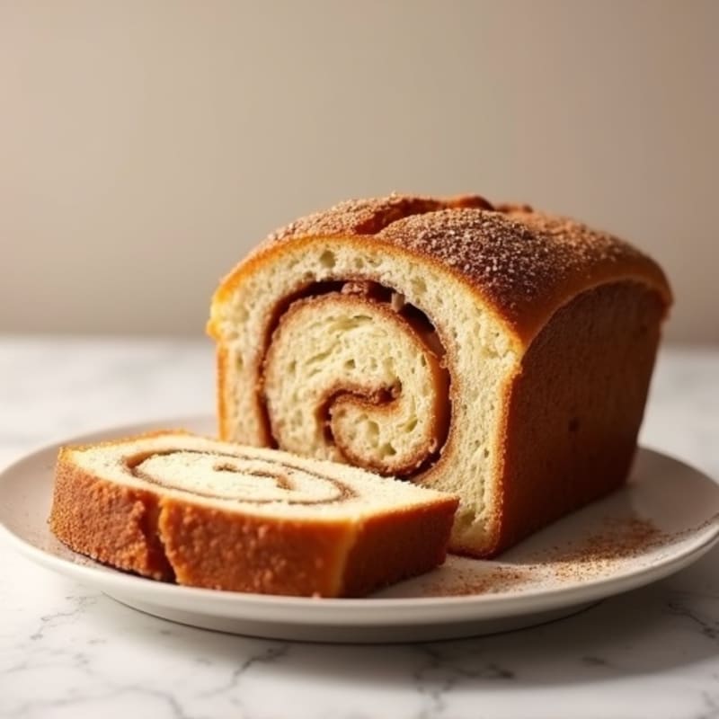 Protein-Packed Almond Flour Cinnamon Swirl Bread