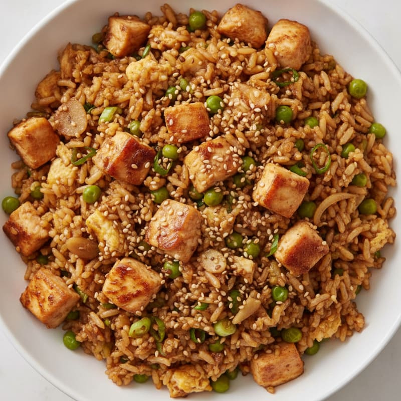 Chicken and Vegetable Fried Rice