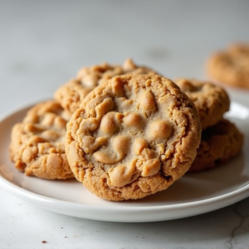 Flourless Almond Butter Protein Cookies