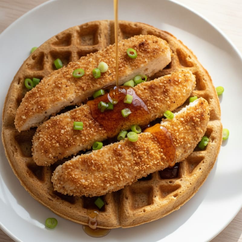 Golden Chicken & Waffles