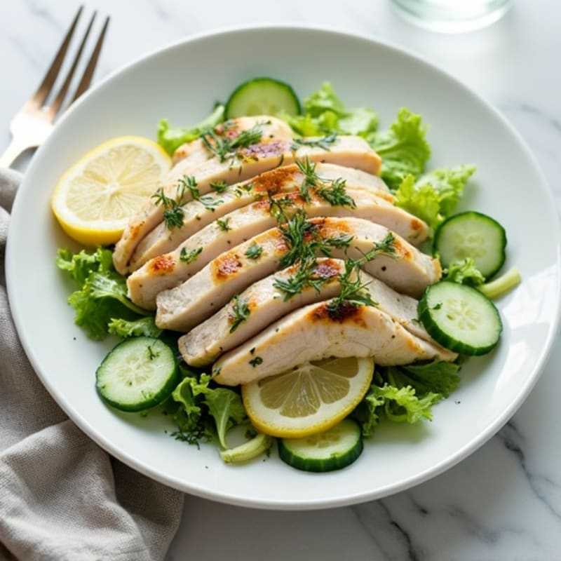 Fresh Lemon Dill Cucumber Salad