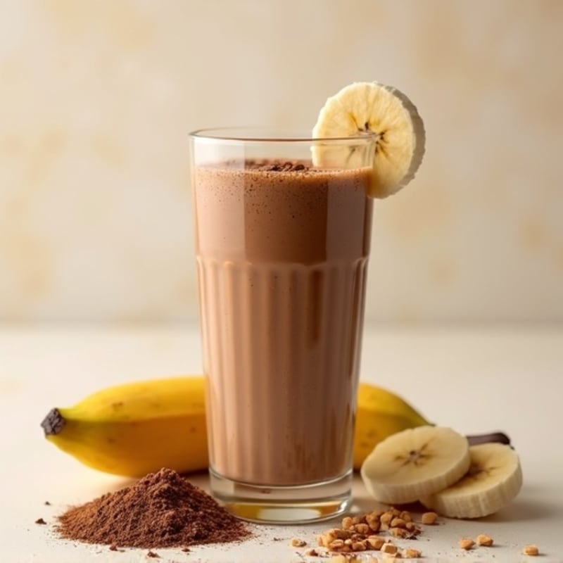 Protein-Packed Creamy Chocolate Peanut Butter Smoothie