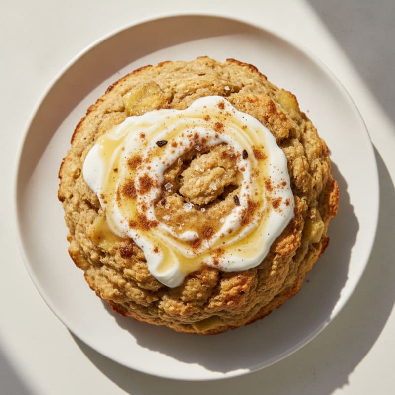 Banana Oat Protein Mug Bread