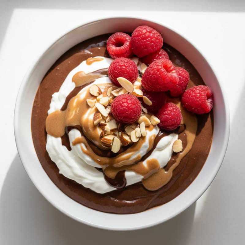 Silky Chocolate Protein Pudding
