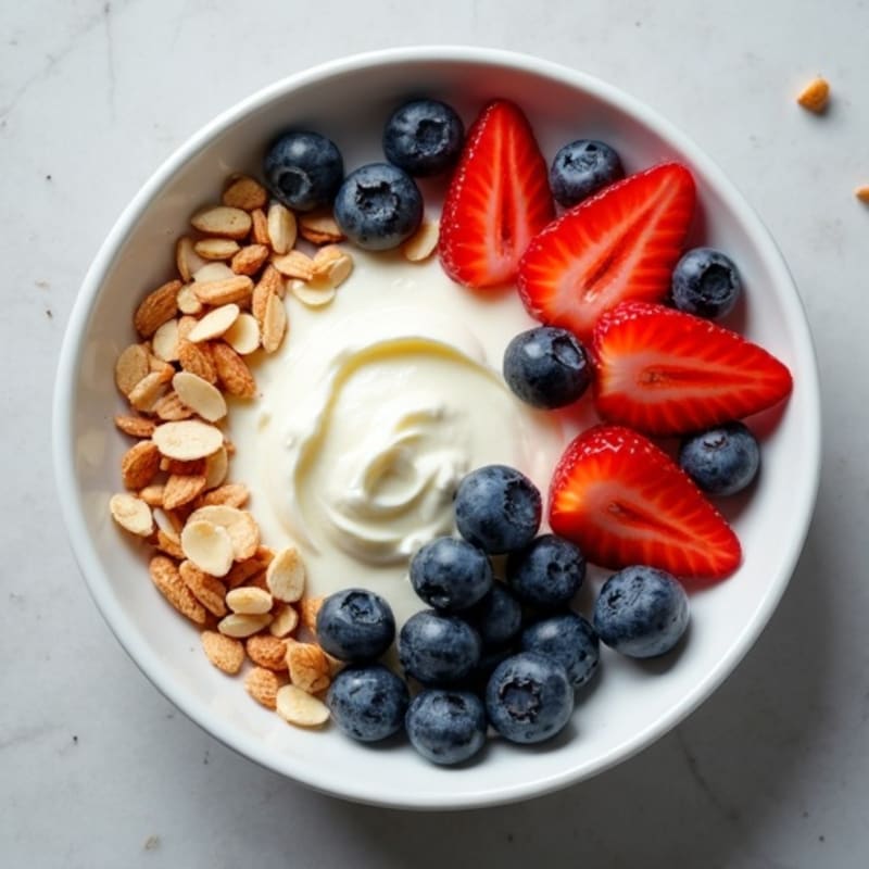 Creamy Cottage Cheese with Fresh Berries