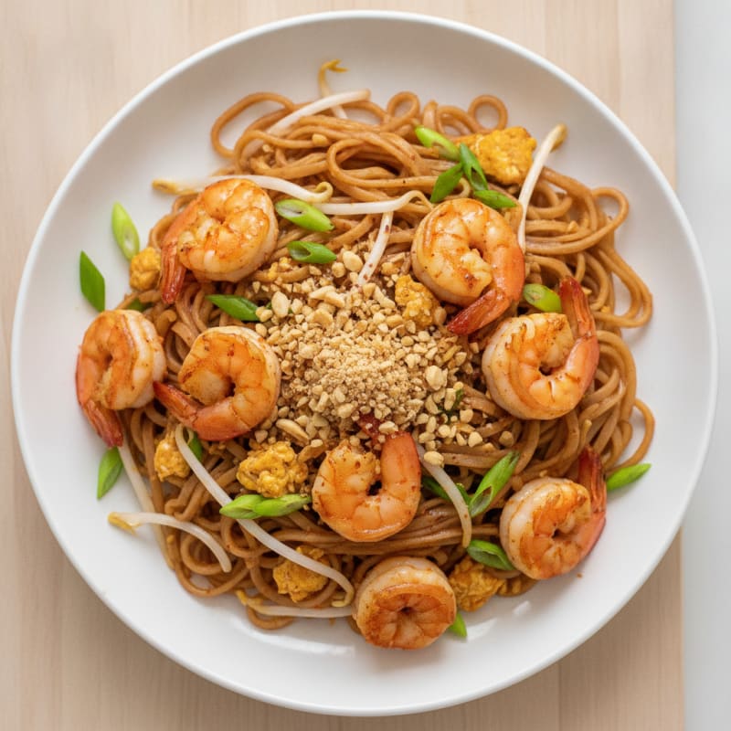 Shrimp Pad Thai Noodles
