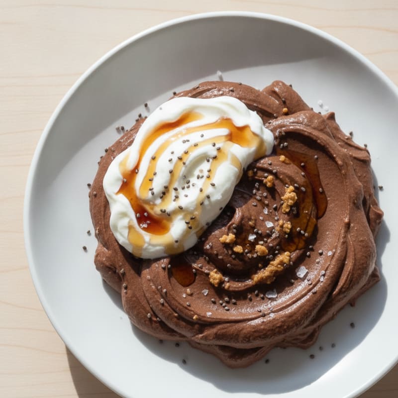 Silky Chocolate Protein Mousse