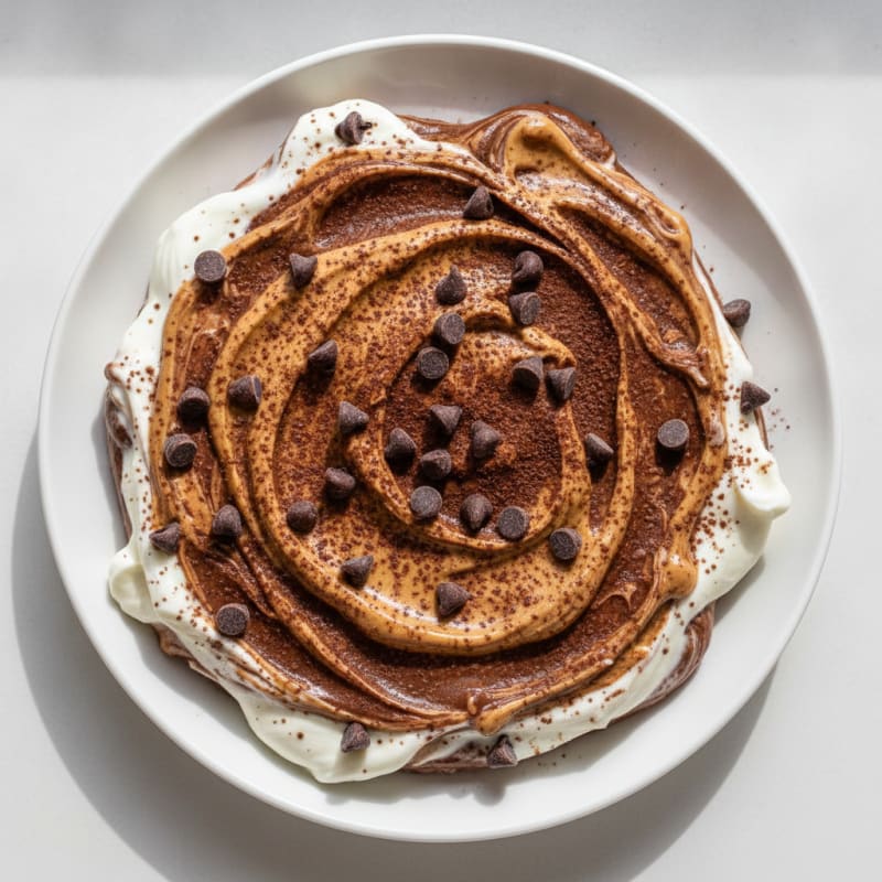 Protein Chocolate Peanut Butter Mousse