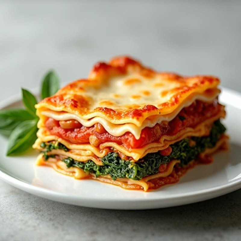 Hearty Layered Vegetable Lasagna