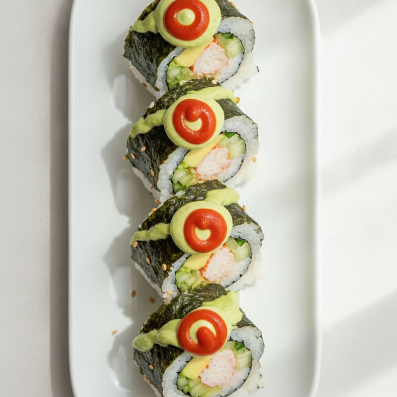 California Crab and Avocado Roll