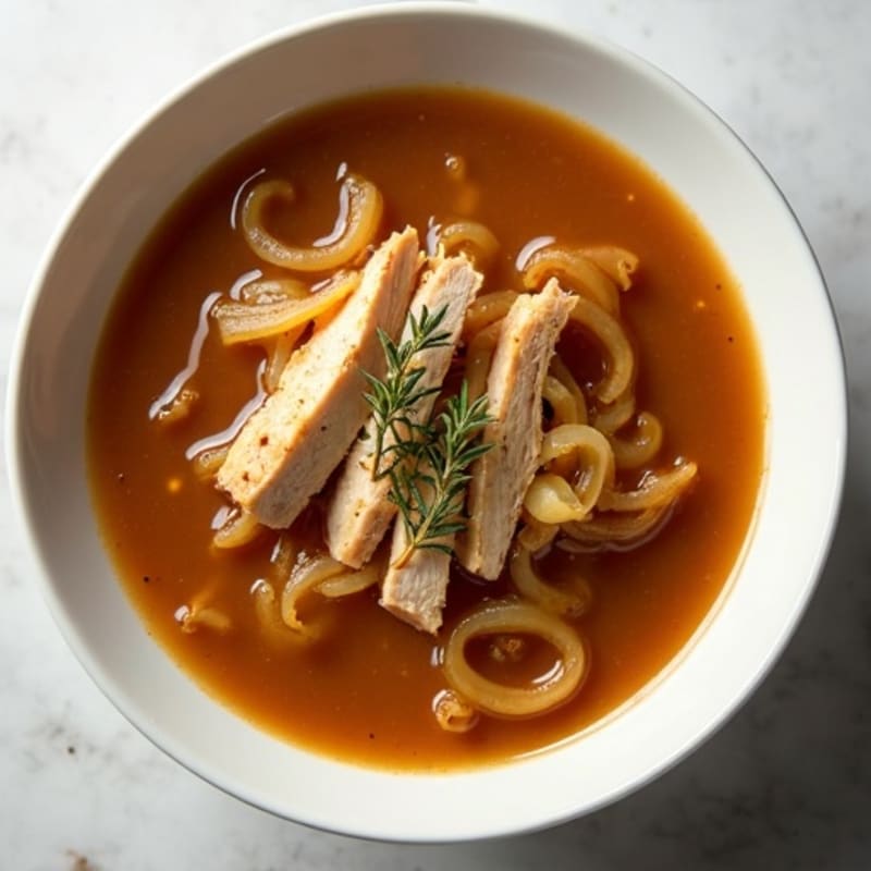 Slow-Simmered Caramelized Onion Soup