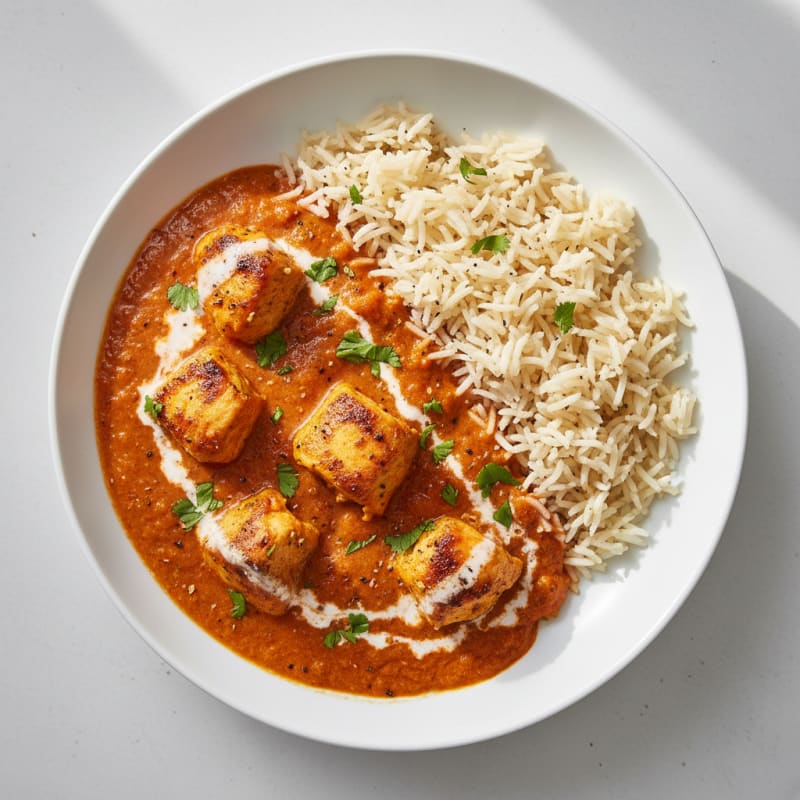 Chicken Tikka Masala with Basmati Rice