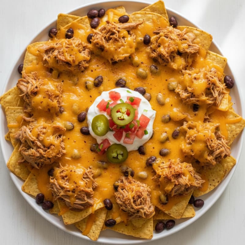 Smoky Pulled Pork Nachos