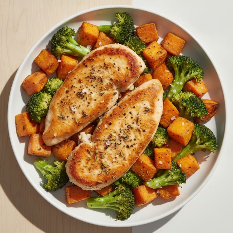 Pan-Seared Chicken Tenderloin with Herbs
