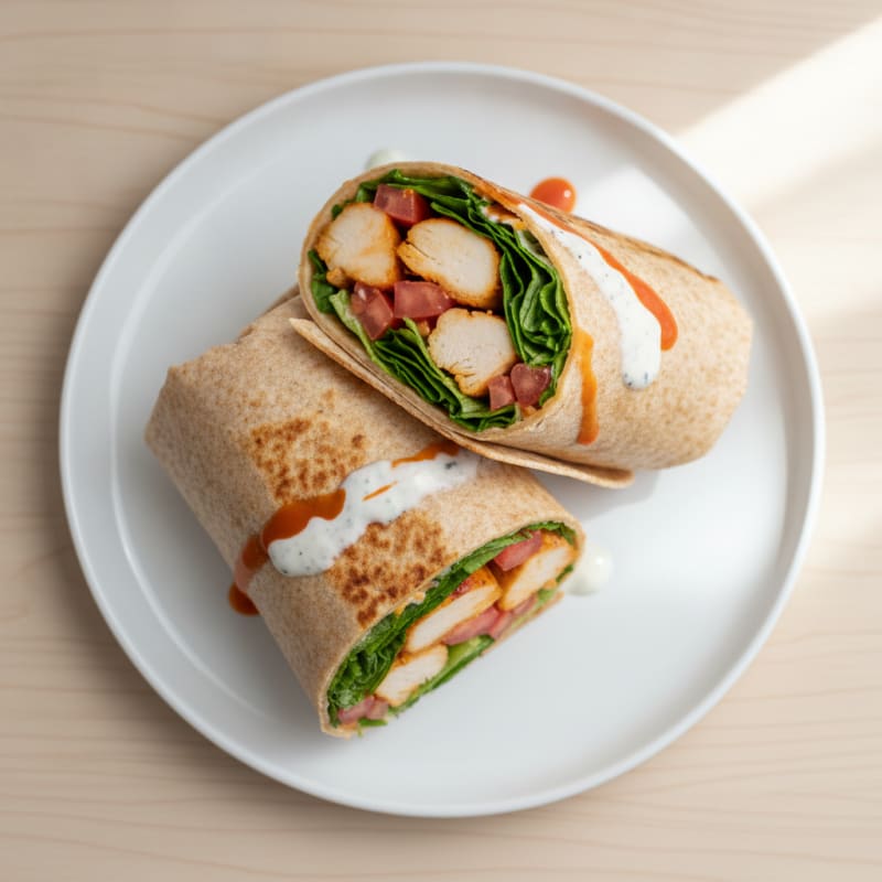 Buffalo Ranch Chicken Wrap