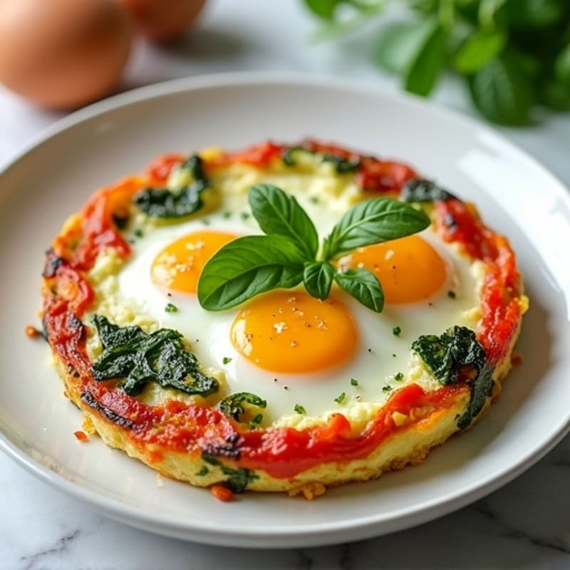 Herb-Roasted Vegetable and Goat Cheese Frittata