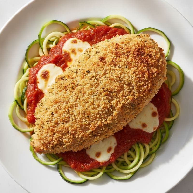 Baked Chicken Parmesan with Marinara