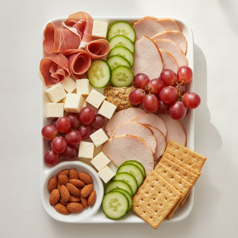 Artisan Charcuterie Board with Cured Meats