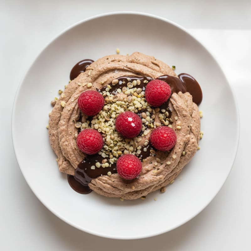 Rich Dark Chocolate Mousse