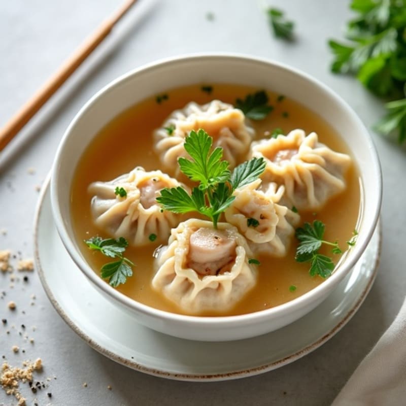 Lightened-Up Chicken and Herb Dumplings