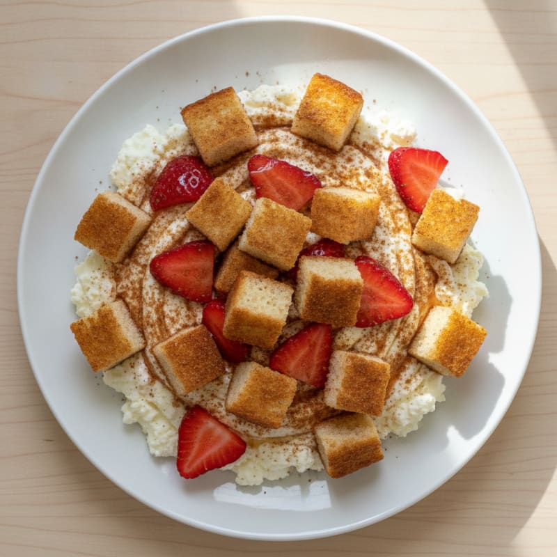 Cottage Cheese Yogurt Protein Bowl