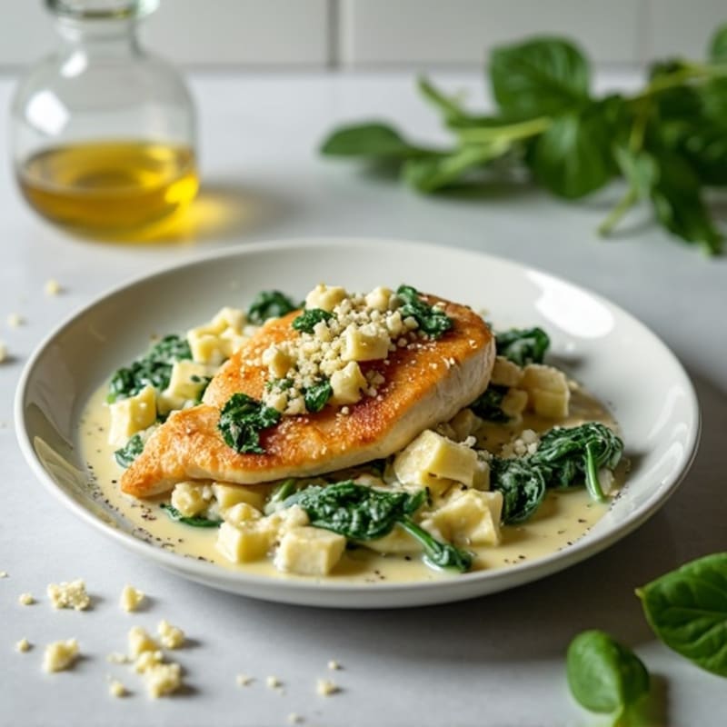 Creamy Spinach Artichoke Chicken