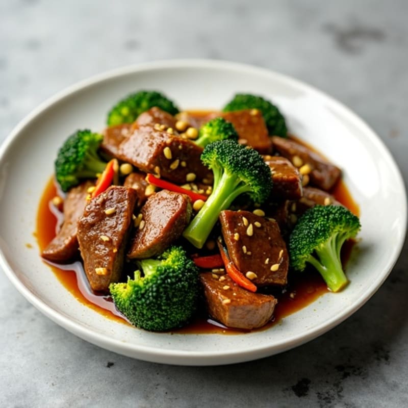 Garlic Ginger Beef and Broccoli Stir-Fry