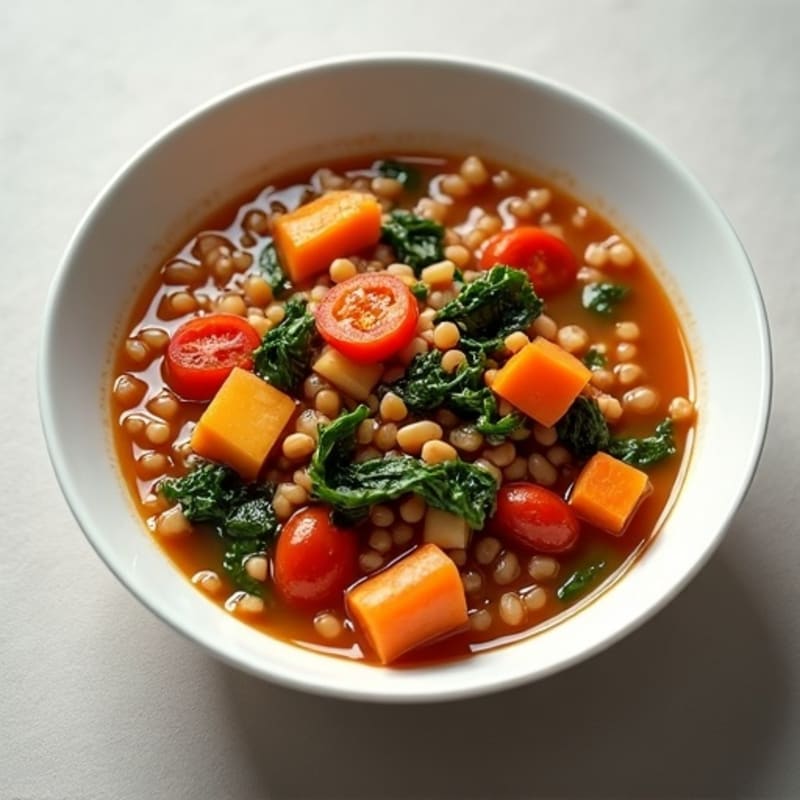 Silky Lentil and Vegetable Stew