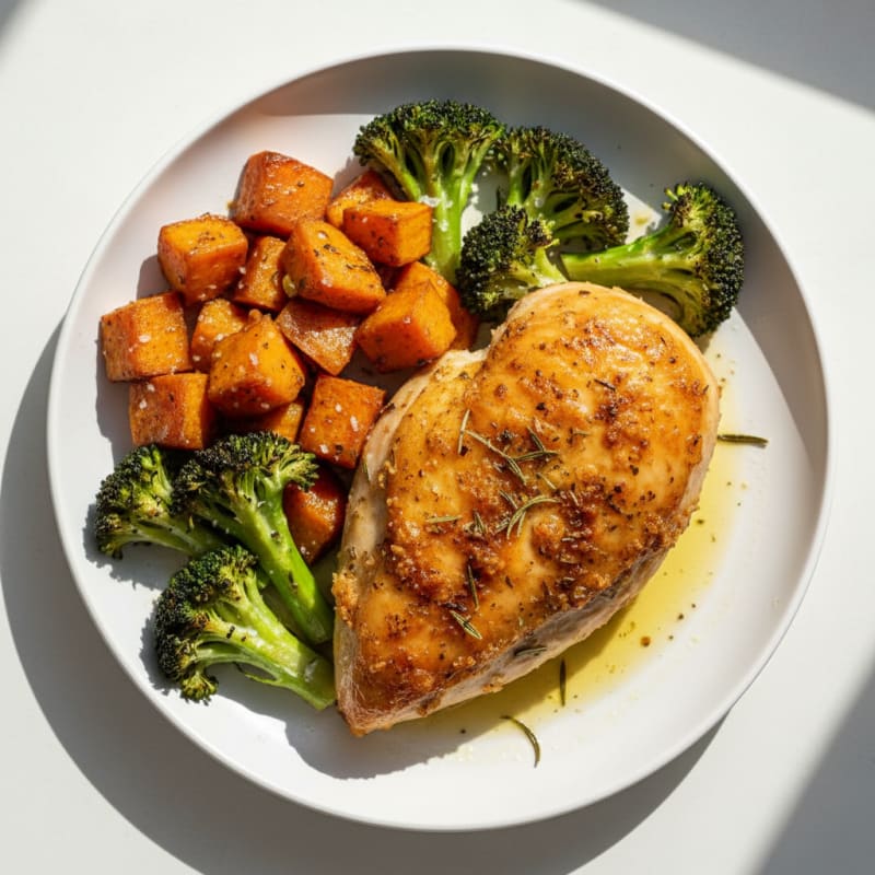 Crispy Lemon-Herb Roasted Chicken