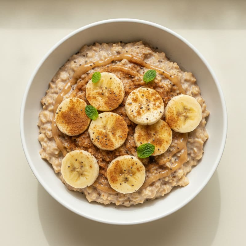 Banana Protein Overnight Oats