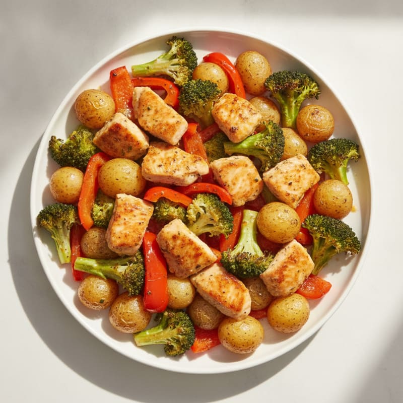 Sheet Pan Lemon Herb Chicken