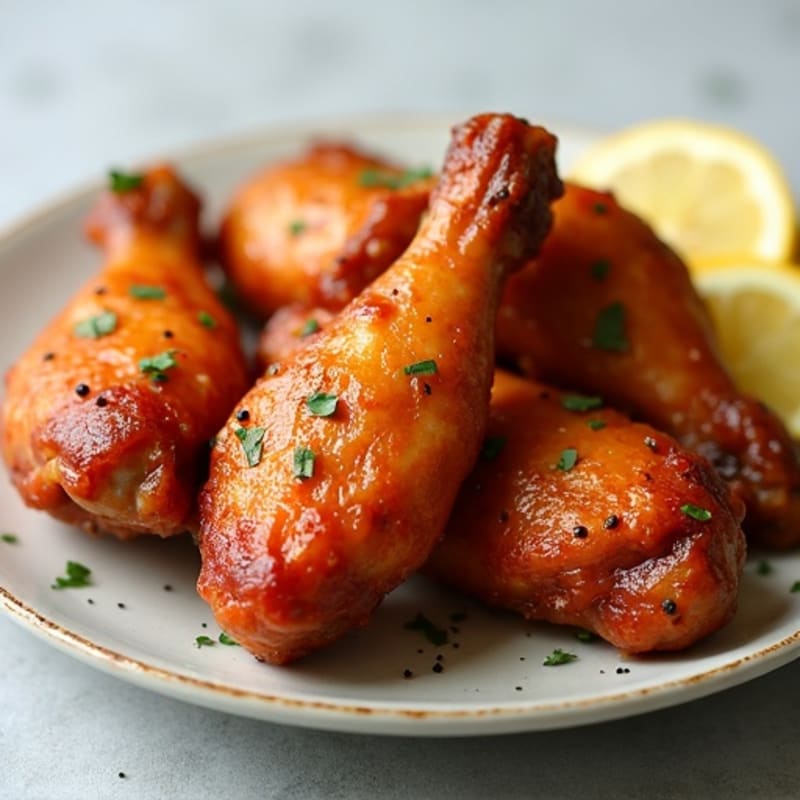 Crispy Honey Glazed Chicken Wings