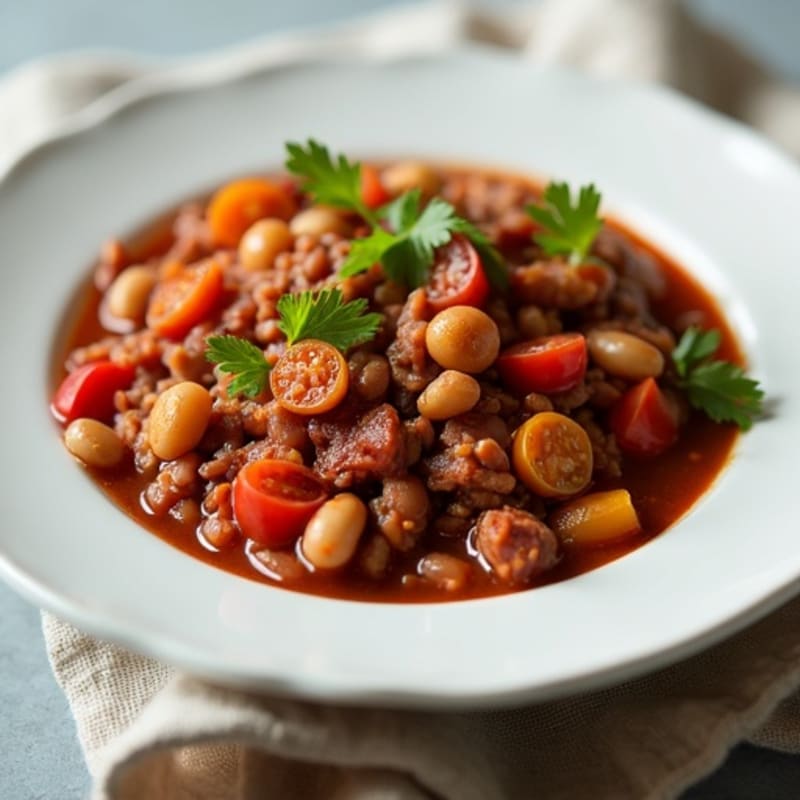 Hearty Lean Turkey and Bean Chili