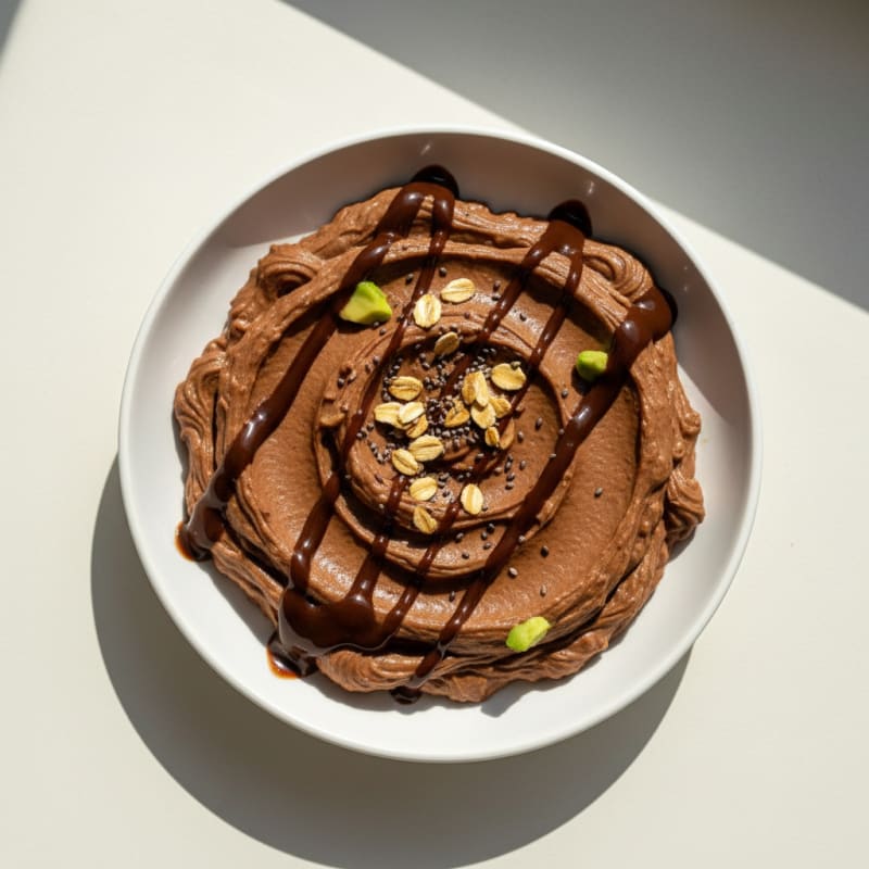 Silky Chocolate Protein Pudding