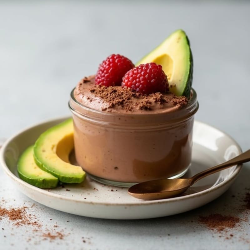 Silky Chocolate Protein Mousse with Cottage Cheese