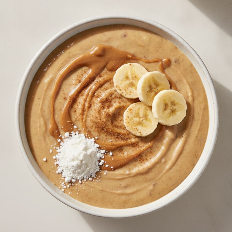 Peanut Butter Banana Protein Smoothie