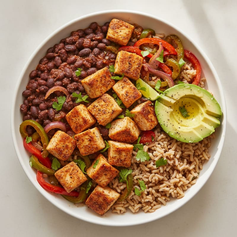 Chipotle Chicken and Black Bean Bowl