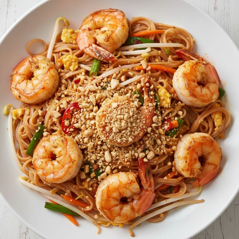 Zesty Chili-Lime Shrimp Pad Thai