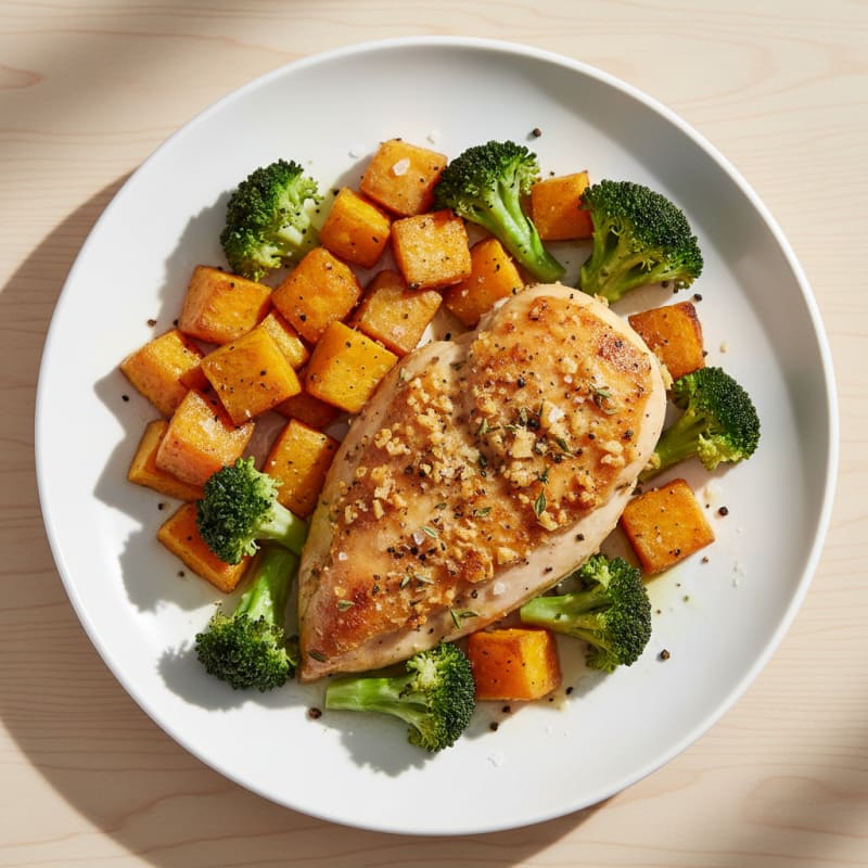 Garlic Herb Roasted Chicken Breast